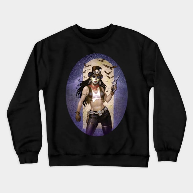 The Gunslinger Crewneck Sweatshirt by Paul_Abrams